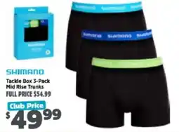 Anaconda Shimano Tackle Box Mid Rise Trunks offer