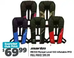 Anaconda marlin MK150 Manual Level 150 Inflatable PFD offer