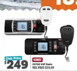 Anaconda GME GX700 VHF Radio offer
