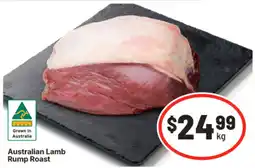 IGA Australian Lamb Rump Roast offer