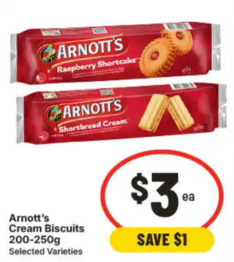 IGA Arnott's Cream Biscuits offer