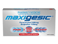 Discount Drug Stores Maxigesic Double Action 12 Tablets offer