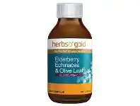 Herbs of Gold Elderberry Echinacea & Olive Leaf 200ml
