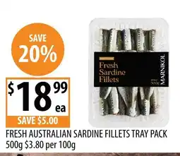 Supabarn Fresh Sardine Fillets offer