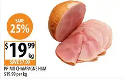 Supabarn Primo Champagne Ham offer