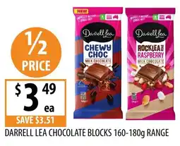 Supabarn Darrell Lea Chocolate Blocks offer