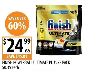 Supabarn Finish Powerball Ultimate Plus offer