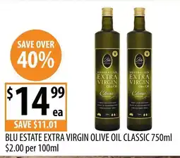 Supabarn Blu Estate Extra Virgin Olive Oil Classic offer