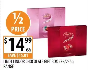 Lindt Lindor Chocolate Gift Box