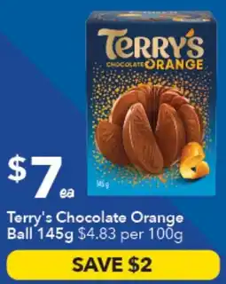 Ritchies Terry's Chocolate Orange Ball offer