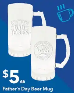 Ritchies Father's Day Beer Mug offer