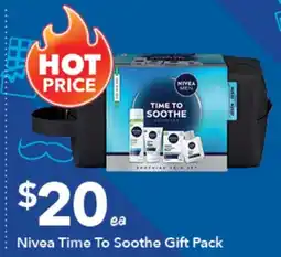 Ritchies Nivea Time To Soothe Gift Pack offer