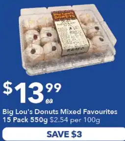 Ritchies Big Lou's Donuts Mixed Favourites offer