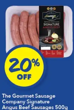 Ritchies The Gourmet Sausage Company Signature Angus Beef Sausages offer