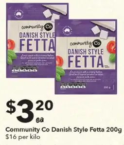 Ritchies Community Co Danish Style Fetta offer
