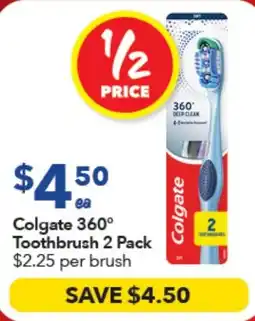 Ritchies Colgate 360° Toothbrush offer