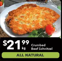 Ritchies Crumbed Beef Schnitzel offer