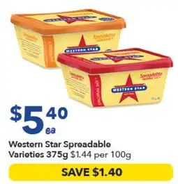 Ritchies Western Star Spreadable Varieties offer