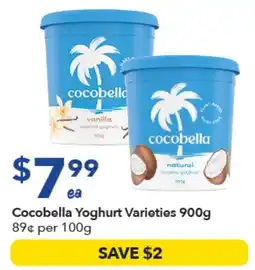 Ritchies Cocobella Yoghurt Varieties offer