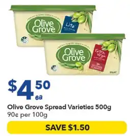Ritchies Olive Grove Spread Varieties offer