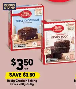 Drakes Betty Crocker Baking Mixes offer