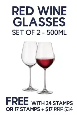 Drakes Red Wine Glasses offer