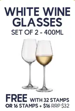 Drakes White Wine Glasses offer