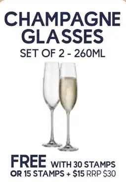 Drakes Champagne Glasses offer