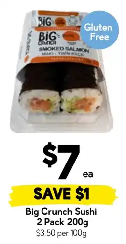Drakes Big Crunch Sushi offer