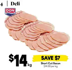Drakes DON Short Cut Bacon offer