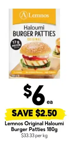Drakes Lemnos Original Haloumi Burger Patties offer