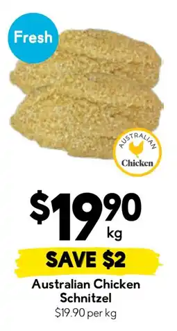 Drakes Australian Chicken Schnitzel offer