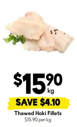 Drakes Thawed Hoki Fillets offer
