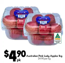 Drakes Australian Pink Lady Apples offer