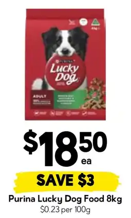 Drakes Purina Lucky Dog Food offer