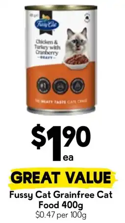 Drakes Fussy Cat Grainfree Cat Food offer