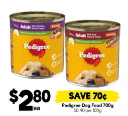 Drakes Pedigree Dog Food offer