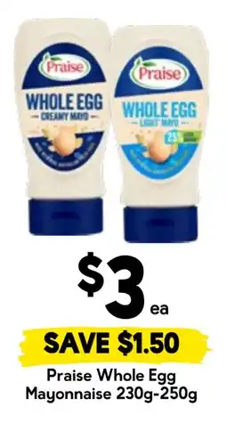 Drakes Praise Whole Egg Mayonnaise offer