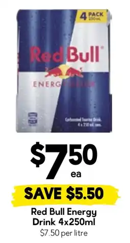 Drakes Red Bull Energy Drink offer
