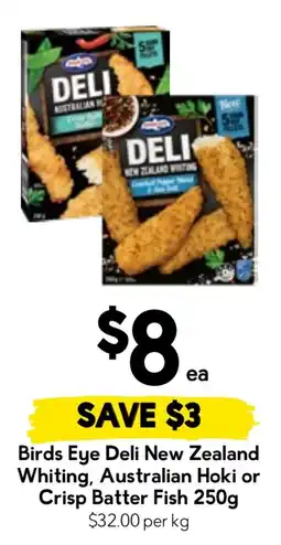 Drakes Birds Eye Deli New Zealand Whiting offer