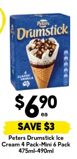 Drakes Peters Drumstick Ice Cream offer