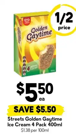 Drakes Streets Golden Gaytime Ice Cream offer