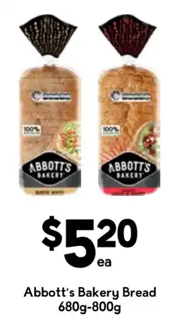 Drakes Abbott's Bakery Bread offer