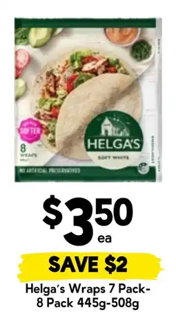 Drakes Helga's Wraps offer