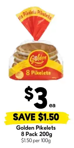 Drakes Golden Pikelets offer
