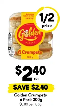 Drakes Golden Crumpets offer