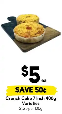 Drakes Crunch Cake Varieties offer