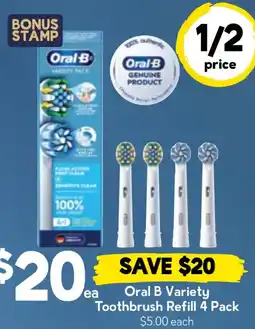 Drakes Oral B Variety Toothbrush Refill offer
