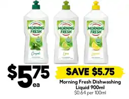 Drakes Morning Fresh Dishwashing Liquid offer