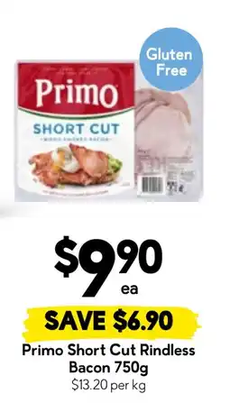 Drakes Primo Short Cut Rindless Bacon offer